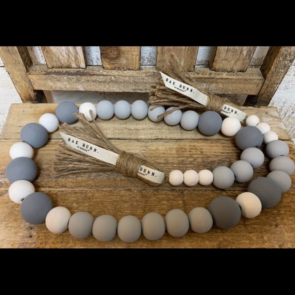 Wood Bead Garland - Picture 4 of 9